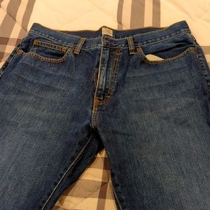 Men's JCrew Jeans, Slim Straight Vintage 35W 32L